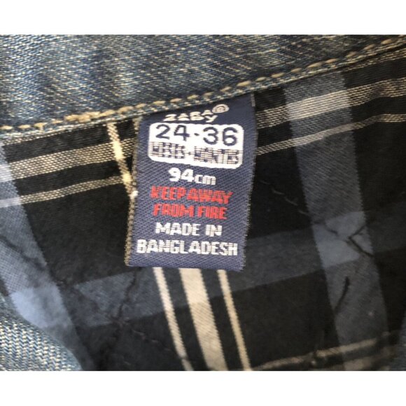 Zara Size 2/3 Dark Jean Jacket - Picture 2 of 8